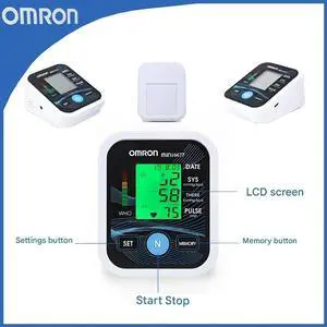 Omron Automatisches Oberarm-Blutdruckmessgerät LED Anzeige HEM-6677 Omron Automatisches Oberarm-Blutdruckmessgerät LED Anzeige HEM-6677