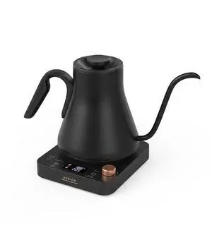 Gooseneck Electric Kettle ±1°F Temperature Control,1200W,0.9L,Black Gooseneck Electric Kettle ±1°F Temperature Control,1200W,0.9L,Black