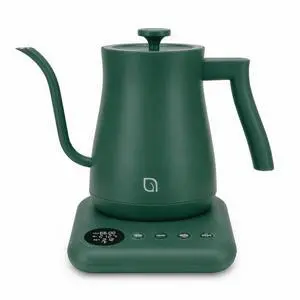 ECO SERIES Gooseneck Electric Kettle with 5 Temperature Presets and Keep Warm Feature, 0.8L Pour Over Kettle for Coffee & Tea 1200W Quick Heating with 100% Stainless Steel Interior Water Heater ECO SERIES Gooseneck Electric Kettle with 5 Temperature Presets and Keep Warm Feature, 0.8L Pour Over Kettle for Coffee & Tea 1200W Quick Heating with 100% Stainless Steel Interior Water Heater