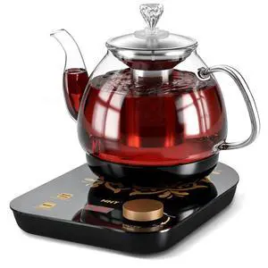 Electric Tea Maker with Infuser, ±1 Precise Temperature Control, Glass Electric Kettle for Herbal,Flowers,Fruit Tea and Loose Leaf,BPA-Free,Auto Shut-Off,Brewing Program,Keep Warm,0.8L Electric Tea Maker with Infuser, ±1 Precise Temperature Control, Glass Electric Kettle for Herbal,Flowers,Fruit Tea and Loose Leaf,BPA-Free,Auto Shut-Off,Brewing Program,Keep Warm,0.8L