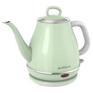 Electric Gooseneck Kettle, 1L 1500WFast Boil, 100% Stainless Steel BPA Free Pour-Over Coffee & Tea Kettle,Water Boiler with Auto Shut & Boil-Dry Protectio,Green Electric Gooseneck Kettle, 1L 1500WFast Boil, 100% Stainless Steel BPA Free Pour-Over Coffee & Tea Kettle,Water Boiler with Auto Shut & Boil-Dry Protectio,Green