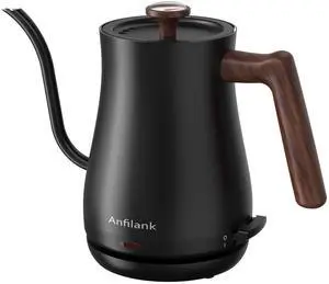 Gooseneck Electric Kettle with Thermometer, 0.8L Small Electric Tea Kettle, 1200W Fast Heat, Precision Pour for Coffee & Tea, Auto Shut Off & Dry Boil Protection, Stainless Steel Gooseneck Electric Kettle with Thermometer, 0.8L Small Electric Tea Kettle, 1200W Fast Heat, Precision Pour for Coffee & Tea, Auto Shut Off & Dry Boil Protection, Stainless Steel