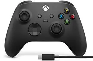 Wireless Gaming Controller + USB-C Cable | Carbon Black | Consoles, PCs, TVs, mobile, and more | Textured Grip | Wireless, Bluetooth, USB-C Connectivity Wireless Gaming Controller + USB-C Cable | Carbon Black | Consoles, PCs, TVs, mobile, and more | Textured Grip | Wireless, Bluetooth, USB-C Connectivity