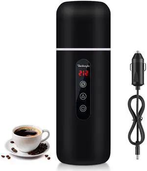 Car Kettle,Portable Electric Travel Kettle,12V/24V Car Coffee Warmer,420ML Hot Water Boiler,Small Hot Water Heater, Mini Hot Water Boiler with Built-in Magnetic Induction Stirring for Tea Coffee Milk Car Kettle,Portable Electric Travel Kettle,12V/24V Car Coffee Warmer,420ML Hot Water Boiler,Small Hot Water Heater, Mini Hot Water Boiler with Built-in Magnetic Induction Stirring for Tea Coffee Milk