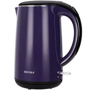 Original Stainless Steel Double Wall Electric Water Kettle 1.8 Quart with Auto Shut-Off & Boil-Dry Protection, Dark Purple SWK-1701DP/HB-3227B Original Stainless Steel Double Wall Electric Water Kettle 1.8 Quart with Auto Shut-Off & Boil-Dry Protection, Dark Purple SWK-1701DP/HB-3227B