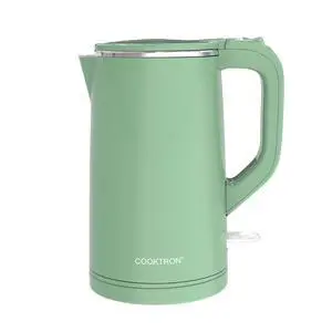 1.7L Electric Kettle Quiet, Double Wall Hot Water Boiler BPA-Free, Quiet Boil and Cool Touch Tea Kettle, Cordless with Auto Shut-Off & Boil Dry Protection, 1500W Fast Boiling, Green 1.7L Electric Kettle Quiet, Double Wall Hot Water Boiler BPA-Free, Quiet Boil and Cool Touch Tea Kettle, Cordless with Auto Shut-Off & Boil Dry Protection, 1500W Fast Boiling, Green