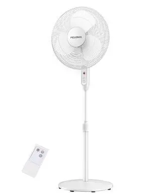 16" Adjustable Oscillating Pedestal Fan with Remote for Bedroom 16" Adjustable Oscillating Pedestal Fan with Remote for Bedroom