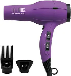 Pro Artist 1875 Watt Turbo Ionic Hair Dryer, Purple Pro Artist 1875 Watt Turbo Ionic Hair Dryer, Purple