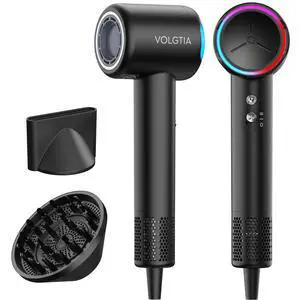 Hair Dryer with Diffuser for Curly Hair, Blow Dryer, 110000 RPM Professional High Speed Ionic Hairdryer for Frizz Control, Ultra-Fast Drying, 6.5 ft ALCI Cord, Low Noise, Magnetic Attachments Hair Dryer with Diffuser for Curly Hair, Blow Dryer, 110000 RPM Professional High Speed Ionic Hairdryer for Frizz Control, Ultra-Fast Drying, 6.5 ft ALCI Cord, Low Noise, Magnetic Attachments