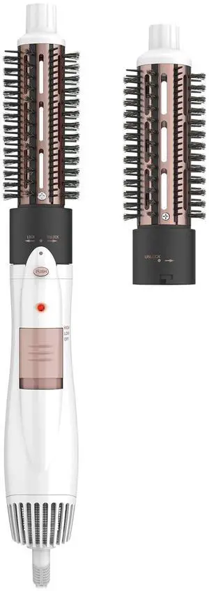 Thermal Brush Set, Double Ceramic, Interchangeable, 1.25" & 1.5" Thermal Brush Set, Double Ceramic, Interchangeable, 1.25" & 1.5"