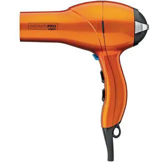 INFINITIPRO BY Hair Dryer, 1875W Salon Performance AC Motor Hair Dryer, Conair Blow Dryer, Orange INFINITIPRO BY Hair Dryer, 1875W Salon Performance AC Motor Hair Dryer, Conair Blow Dryer, Orange