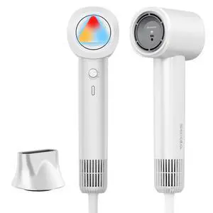Smart Hair Dryer with Ionic Technology,Intelligent Heat Control Smart Hair Dryer with Ionic Technology,Intelligent Heat Control