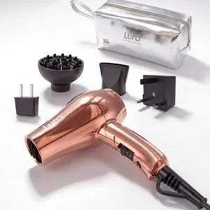 Auto Dual Voltage Mini Travel Hair Dryer with Diffuser for Women Auto Dual Voltage Mini Travel Hair Dryer with Diffuser for Women