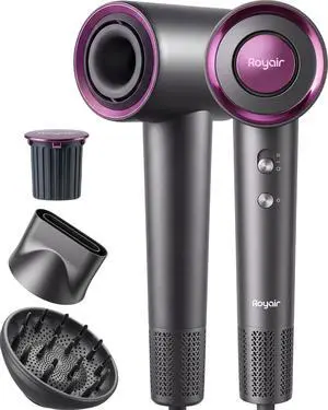 2-in-1 Hair Dryer & Fragrance Essence Capsule, 110,000 RPM High-Speed 1200W Ionic Blow Dryer with Brushless Motor, Intelligent Heat Control, Lightweight, Low Noise with Magnetic Nozzle 2-in-1 Hair Dryer & Fragrance Essence Capsule, 110,000 RPM High-Speed 1200W Ionic Blow Dryer with Brushless Motor, Intelligent Heat Control, Lightweight, Low Noise with Magnetic Nozzle
