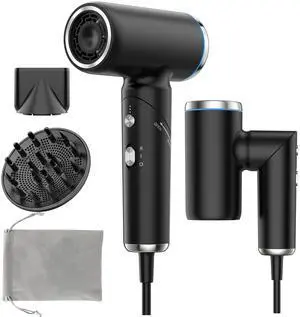 Mini Travel Hair Dryer Dual Voltage Europe, High-Speed Foldable Mini Travel Hair Dryer Dual Voltage Europe, High-Speed Foldable
