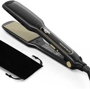 Wet to Straight Hair Straightener, 1.75 Wide Vent Sesh Flat Iron Wet to Straight Hair Straightener, 1.75 Wide Vent Sesh Flat Iron