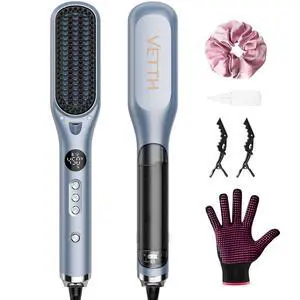 Hair Straightener Brush, Steam Straightening Brush for Women Hair Straightener Brush, Steam Straightening Brush for Women
