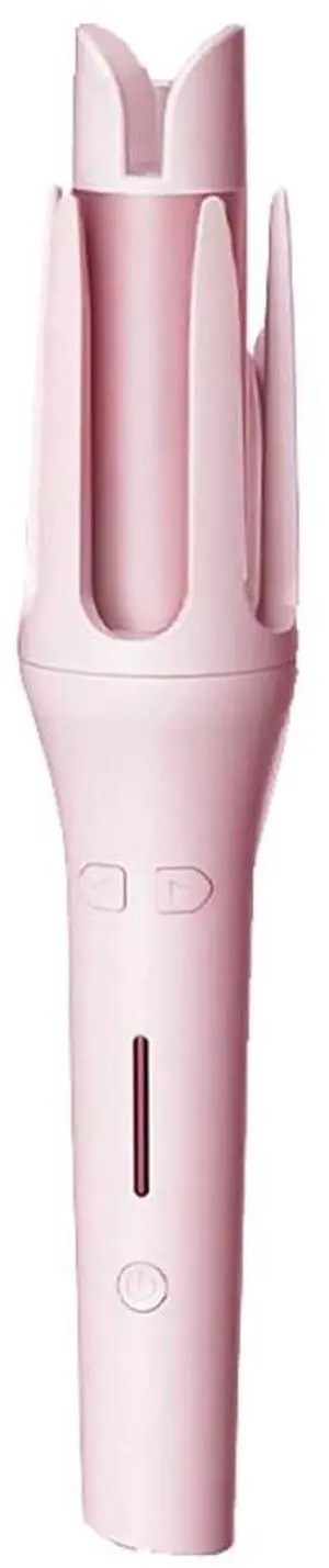 Automatic Hair Curler 3 Temperature & Timer Settings, Auto Shut-Off, Anti-Scald Rotating Curling Wand (Pink) Automatic Hair Curler 3 Temperature & Timer Settings, Auto Shut-Off, Anti-Scald Rotating Curling Wand (Pink)