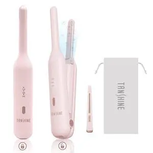 Cordless Mini Flat Iron, 2-in-1 Straightener & Curler Cordless Mini Flat Iron, 2-in-1 Straightener & Curler