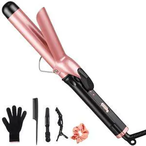 1 1/4-inch Curling Iron Extra-Long Ceramic Barrel for Long Hair 1 1/4-inch Curling Iron Extra-Long Ceramic Barrel for Long Hair