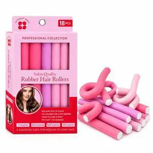 MyFlexi Rods for Long Hair, 18-Piece Heatless Curlers MyFlexi Rods for Long Hair, 18-Piece Heatless Curlers