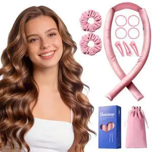 22 Momme Silk Heatless Hair Curler, Softer for Overnight Sleep 22 Momme Silk Heatless Hair Curler, Softer for Overnight Sleep