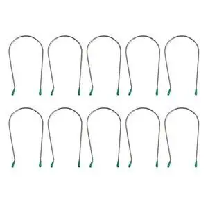 10 Pcs Hot Roller Clips, Hair Roller Clips Replacement Kit Fits 1.7 Inch Hot Rollers Curlers Clips for Styling Tools and Appliances,Silver 10 Pcs Hot Roller Clips, Hair Roller Clips Replacement Kit Fits 1.7 Inch Hot Rollers Curlers Clips for Styling Tools and Appliances,Silver