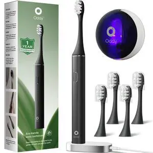Rechargeable Electric Toothbrush for Adults with UV Sanitizer Holder Rechargeable Electric Toothbrush for Adults with UV Sanitizer Holder