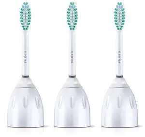 Genuine E-Series Replacement Toothbrush Heads, 3 Brush Heads, White, HX7023/64 Genuine E-Series Replacement Toothbrush Heads, 3 Brush Heads, White, HX7023/64