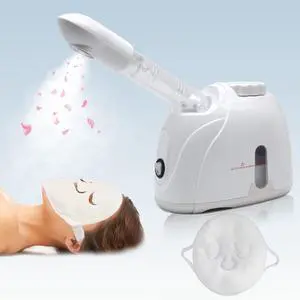 Facial Steamer Nanometer Fine Mist for Deep Cleaning with Towel, 360 Rotating Arm, Home Spa Device for Personal Care Facial Steamer Nanometer Fine Mist for Deep Cleaning with Towel, 360 Rotating Arm, Home Spa Device for Personal Care