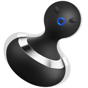 Cordless Electric Handheld Massage Ball, Rechargeable Body Neck Massage Tool, Black Cordless Electric Handheld Massage Ball, Rechargeable Body Neck Massage Tool, Black