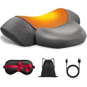 Cordless Heated Neck Massager Pillow for Pain Relief Deep Tissue Cordless Heated Neck Massager Pillow for Pain Relief Deep Tissue