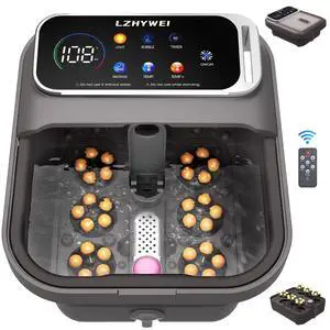 Collapsible Foot Spa with Heat, Electric Foot Bath Massager Collapsible Foot Spa with Heat, Electric Foot Bath Massager