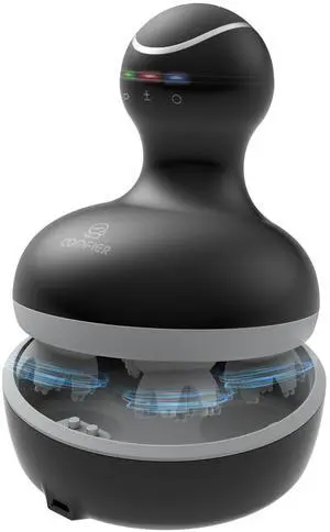 Electric Scalp Massager, Waterproof Head Massager with Mutlti-Modes Vibration, Handheld Portable Head Scratcher for Hair Growth, Dog Cat Massager for Deep Clean and Stress Relax Electric Scalp Massager, Waterproof Head Massager with Mutlti-Modes Vibration, Handheld Portable Head Scratcher for Hair Growth, Dog Cat Massager for Deep Clean and Stress Relax