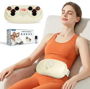 Electric Abdominal Massager with Heat - Belly Massage for Relieves Indigestion, Relieves Bloating, Relieves Constipation Electric Abdominal Massager with Heat - Belly Massage for Relieves Indigestion, Relieves Bloating, Relieves Constipation