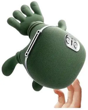 Bionic Heated Massager, Portable Shiatsu Neck and Back Massager, Electric Deep Tissue 4D Kneading Massage, Simulated Human Hand Design for Pain Relief and Muscle Relax (PY-070 Textile Green) Bionic Heated Massager, Portable Shiatsu Neck and Back Massager, Electric Deep Tissue 4D Kneading Massage, Simulated Human Hand Design for Pain Relief and Muscle Relax (PY-070 Textile Green)