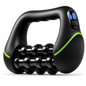 Electric Handheld Roller Massager, Deep Tissue percussive Rolling Device for Muscle Recovery & Pain Relief, Cordless 8-Speed Massager with 24 Nodes for Back, Neck, Shoulders & Legs Electric Handheld Roller Massager, Deep Tissue percussive Rolling Device for Muscle Recovery & Pain Relief, Cordless 8-Speed Massager with 24 Nodes for Back, Neck, Shoulders & Legs