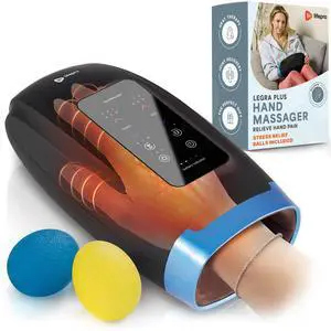 Legra Hand Massager with Heat and Compression & Cordless Design Legra Hand Massager with Heat and Compression & Cordless Design