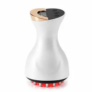 Rechargeable Lymphatic Drainage Massager and Orange Peel Tissue Massage Tool, 3 Heat & Vibration Levels, Lymphatic Drainage Massager, Cellulite Massage Tool, Leg Massager for Home Relaxation Rechargeable Lymphatic Drainage Massager and Orange Peel Tissue Massage Tool, 3 Heat & Vibration Levels, Lymphatic Drainage Massager, Cellulite Massage Tool, Leg Massager for Home Relaxation