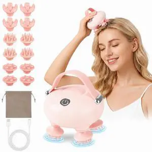 Electric Scalp Massager, Head Massager for Neck Body Stress Relax Electric Scalp Massager, Head Massager for Neck Body Stress Relax