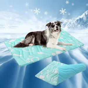 Upgrade Dog Cooling Mat Extra Large, Reversible Self-Cooling Mat for Dogs, Thicken Pet Ice Cool Pad Blanket for Summer Kennel Sofa Bed Floor Car Seat, Machine Washable&Foldable, 48"x28" Upgrade Dog Cooling Mat Extra Large, Reversible Self-Cooling Mat for Dogs, Thicken Pet Ice Cool Pad Blanket for Summer Kennel Sofa Bed Floor Car Seat, Machine Washable&Foldable, 48"x28"
