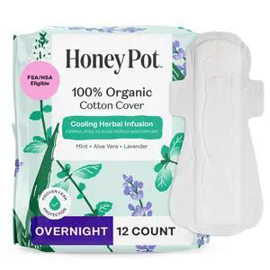 - Cooling Herbal - Overnight - Pads for Women - Cooling Herbal - Overnight - Pads for Women