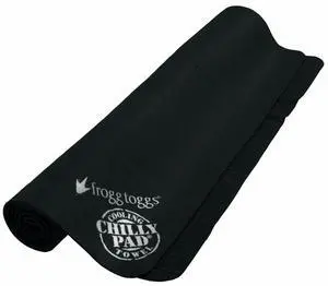 Chilly Pad, Instant Cooling Towel, Long Lasting, Reusable, Sports and Outdoors Neck Towel 33x13, Black Chilly Pad, Instant Cooling Towel, Long Lasting, Reusable, Sports and Outdoors Neck Towel 33x13, Black