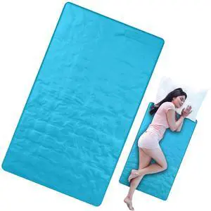 Cooling Pad Mat for Bed Cooling Mattress Pad Gel for Sleep, Summer Hot Flashes, Adult, Pets, No Water or Electricity Required(Plain,48 x 28 Inch,Light Blue) Cooling Pad Mat for Bed Cooling Mattress Pad Gel for Sleep, Summer Hot Flashes, Adult, Pets, No Water or Electricity Required(Plain,48 x 28 Inch,Light Blue)