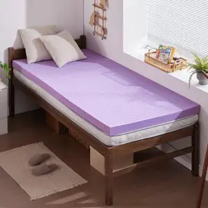 2 Inch Gel Memory Foam Mattress Topper Ventilated Soft Pressure Relieve Mattress Pad, Breathable Bed Topper, CertiPUR-US Certified, Twin Size 2 Inch Gel Memory Foam Mattress Topper Ventilated Soft Pressure Relieve Mattress Pad, Breathable Bed Topper, CertiPUR-US Certified, Twin Size