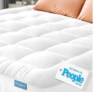 Ultra Soft & Cooling Mattress Topper - Queen Size Ultra Soft & Cooling Mattress Topper - Queen Size