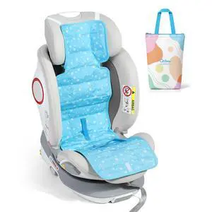 Carseat Cooling Pad with Insulated Bag for Baby, Blue Carseat Cooling Pad with Insulated Bag for Baby, Blue