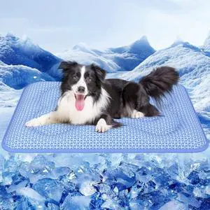 Thick PCM Dog Cooling Mat 44x32in, Color-Changing&Arc-Chill 3.0 Tech Thick PCM Dog Cooling Mat 44x32in, Color-Changing&Arc-Chill 3.0 Tech