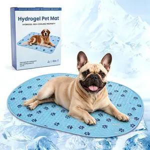 Cooling Mat for Dogs, Gel Dog Cooling Mat, Self-Cooling Gel Small Dog Pad Cooling Mat for Dogs, Gel Dog Cooling Mat, Self-Cooling Gel Small Dog Pad