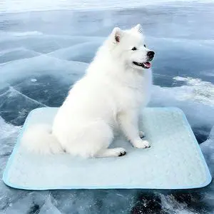 Dog Cooling Mat: Anti-Slip & Washable Cooling Pad for Medium Dogs, Indoor & Outdoor Pet Cooling Blanket for Sofa, Kennel, Crate and Floor Dog Cooling Mat: Anti-Slip & Washable Cooling Pad for Medium Dogs, Indoor & Outdoor Pet Cooling Blanket for Sofa, Kennel, Crate and Floor